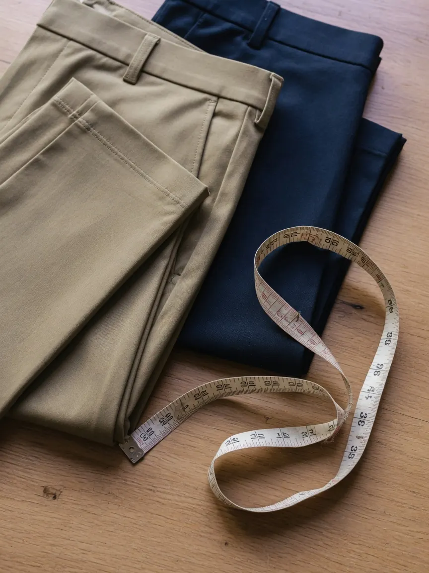 The Stretch Golf Trouser, shown without any logo
